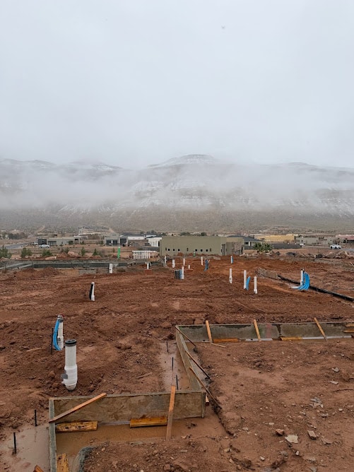 Residential plumbing installation by MBR Construction Services in St. George, Utah
